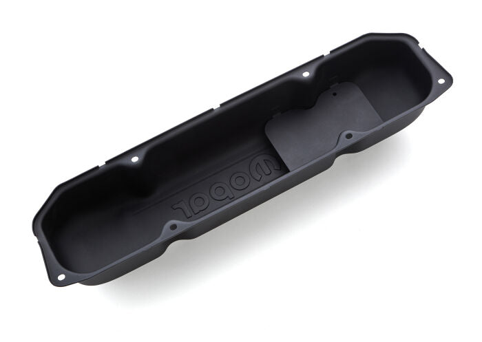 ProForm 440-811 Engine Valve Covers Steel Black Crinkle Mopar Emblem B/RB/Big Block Engines Proform - Truck Part Superstore