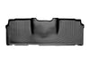 Weathertech 440123 - FloorLiner, DigitalFit® Black Rear Fits Vehicles w/Armrest Console - Truck Part Superstore