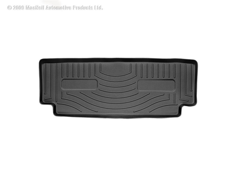 Weathertech 440133 - FloorLiner, DigitalFit® Black Third Row - Truck Part Superstore