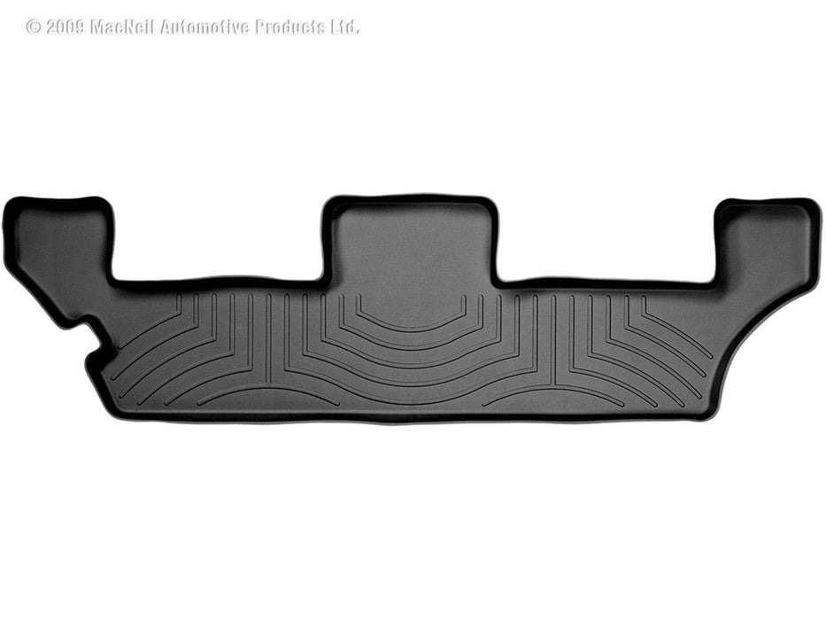 Weathertech 440273 - FloorLiner, DigitalFit® Black Third Row Fits Vehicles w/Third Bench Seat - Truck Part Superstore