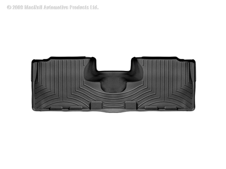 Weathertech 440292 - FloorLiner, DigitalFit® Black Rear w/o Row Console - Truck Part Superstore
