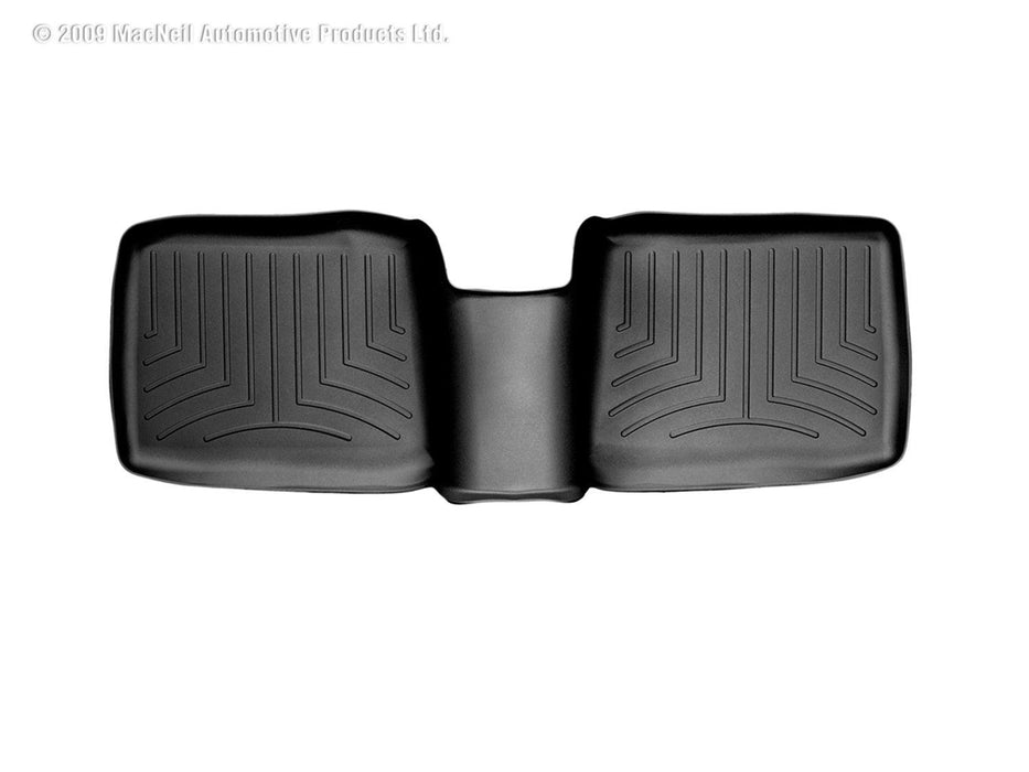 Weathertech 440312 - FloorLiner, DigitalFit® Black Rear - Truck Part Superstore