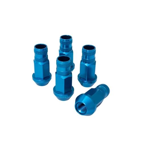 Gorilla Automotive 44038BL BULGE OE ALUM LUG 3/4" 12-1.50 BLUE BULK - Truck Part Superstore