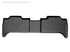 Weathertech 440402 - FloorLiner, DigitalFit® Black Rear - Truck Part Superstore