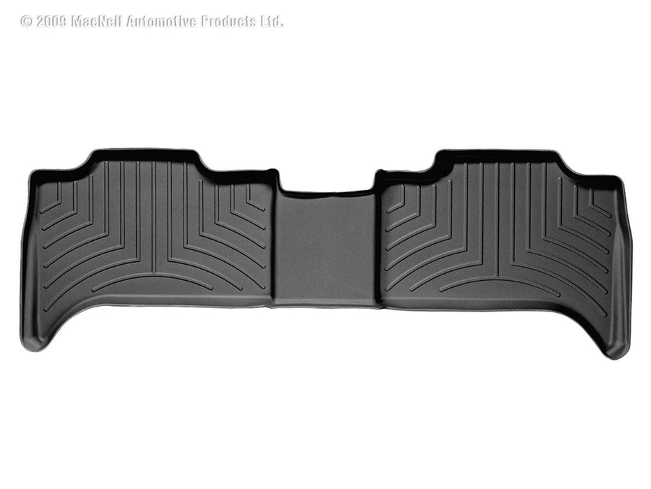Weathertech 440402 - FloorLiner, DigitalFit® Black Rear - Truck Part Superstore