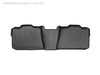 Weathertech 440432 - FloorLiner, DigitalFit® Black Rear w/o Console - Truck Part Superstore