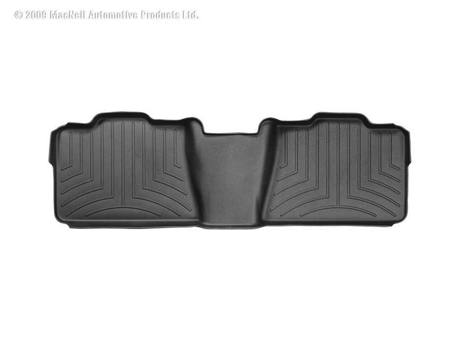 Weathertech 440432 - FloorLiner, DigitalFit® Black Rear w/o Console - Truck Part Superstore