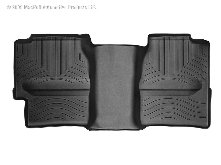 Weathertech 440622 - FloorLiner, DigitalFit® Black Rear Extends Under Seat - Truck Part Superstore
