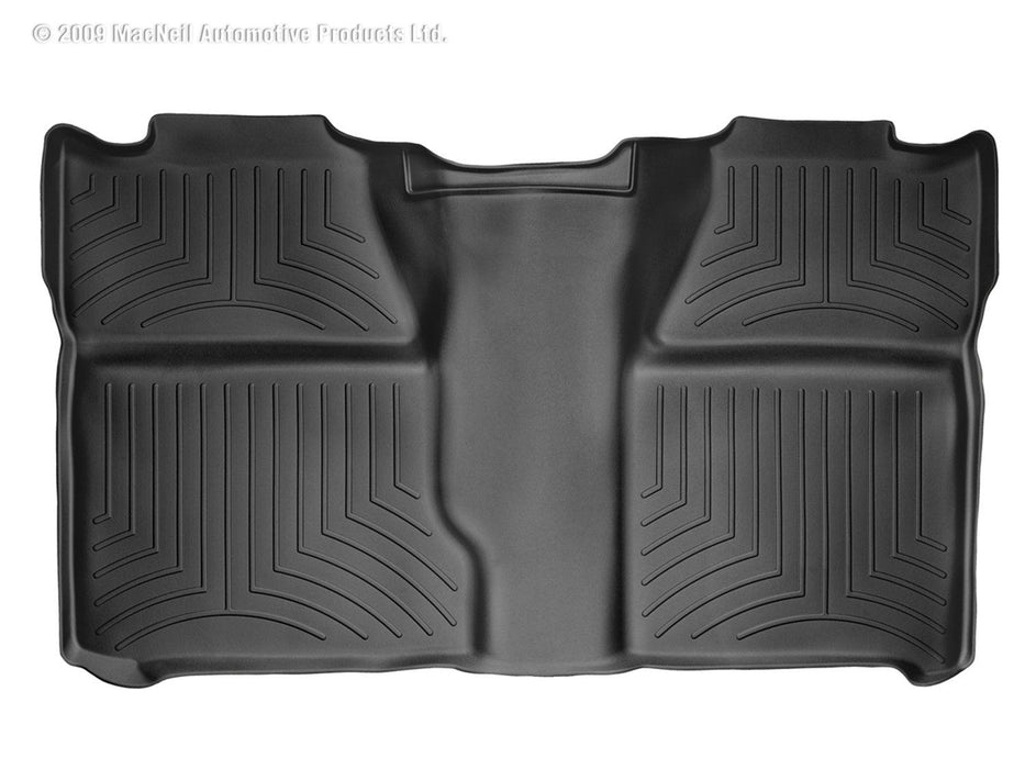 Weathertech 440660 - FloorLiner, DigitalFit® Black Rear - Truck Part Superstore