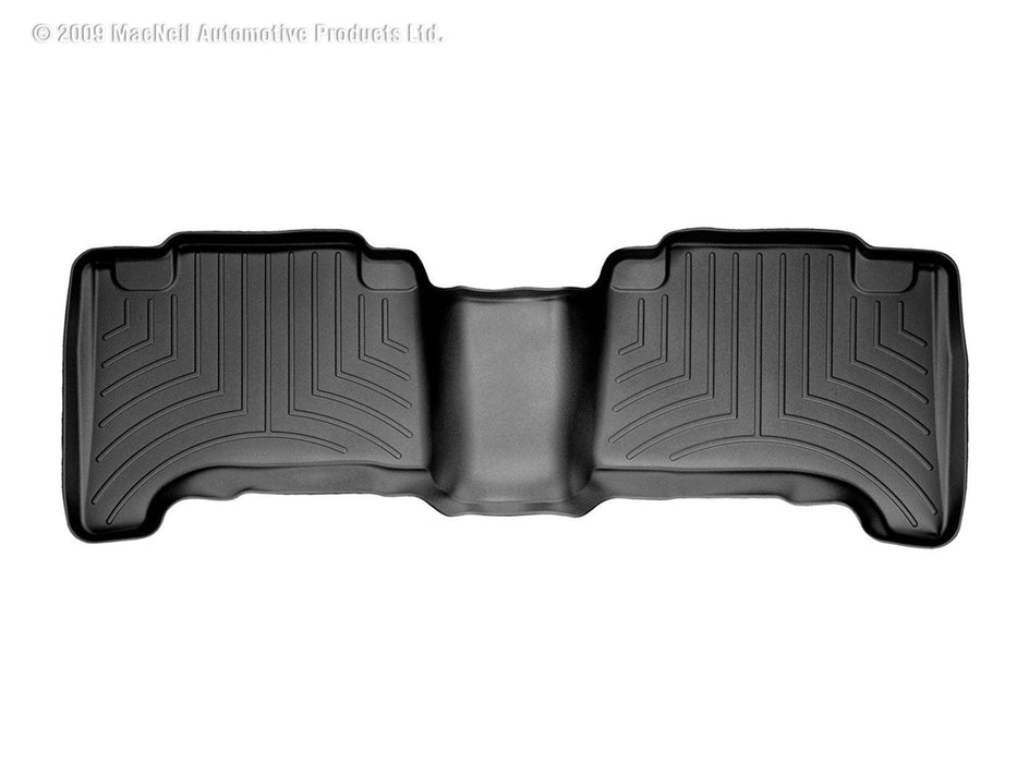 Weathertech 440702 - FloorLiner, DigitalFit® Black Rear - Truck Part Superstore