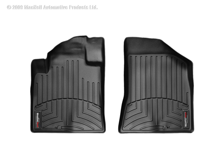 Weathertech 440961 - FloorLiner, DigitalFit® Black Front w/1 Retention Hook - Truck Part Superstore