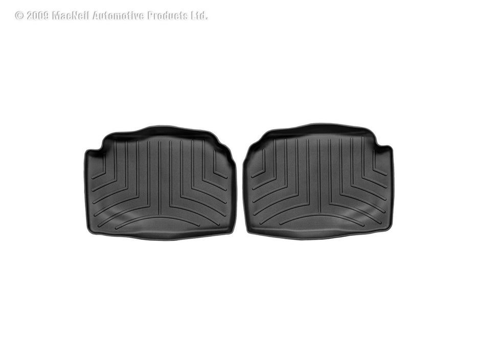 Weathertech 440972 - FloorLiner, DigitalFit® Black Rear 2 pc. - Truck Part Superstore