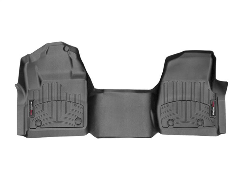 Weathertech 4410281 - FloorLiner, DigitalFit® Black Front Over The Hump - Truck Part Superstore