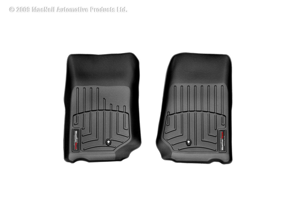 Weathertech 441051 - FloorLiner, DigitalFit® Front Black - Truck Part Superstore