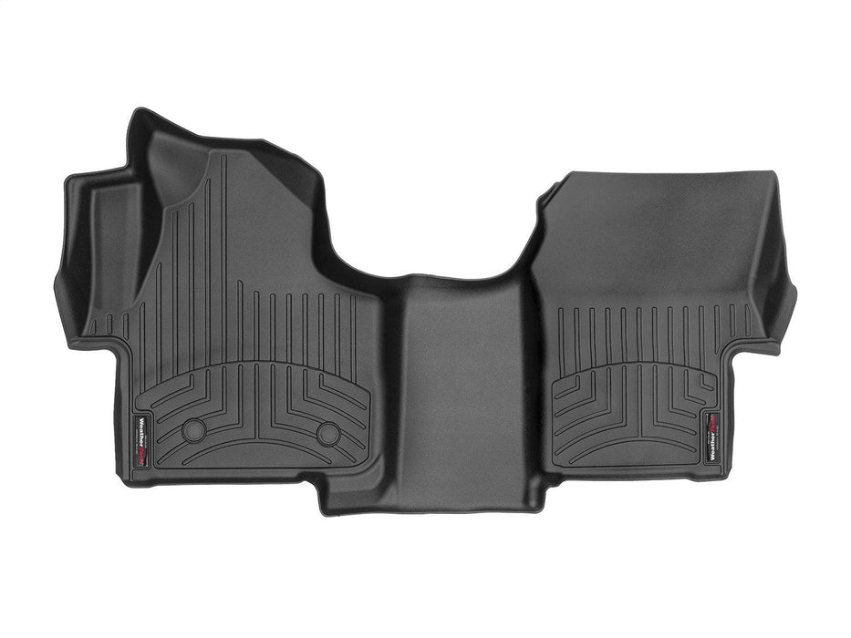 Weathertech 4410631 - FloorLiner, DigitalFit® Black Front Over The Hump - Truck Part Superstore