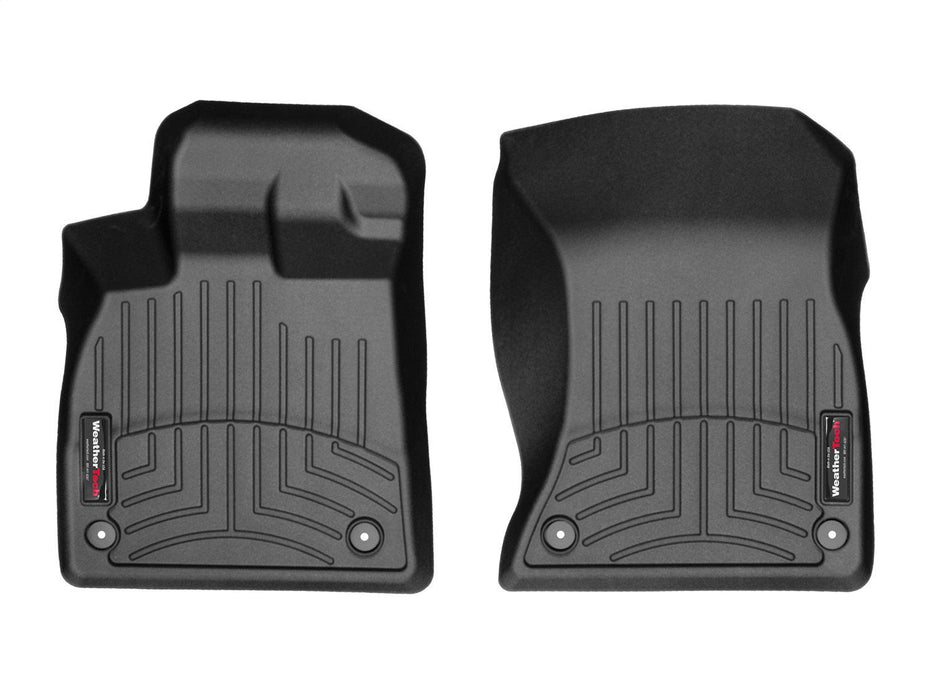 Weathertech 4411461 Digitalfit Black Front Row Floor Liners - Truck Part Superstore