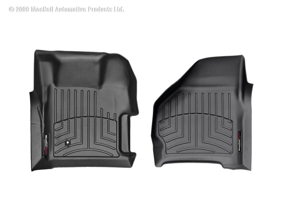 Weathertech 441251 Digitalfit Black Front Row Floor Liners - Truck Part Superstore