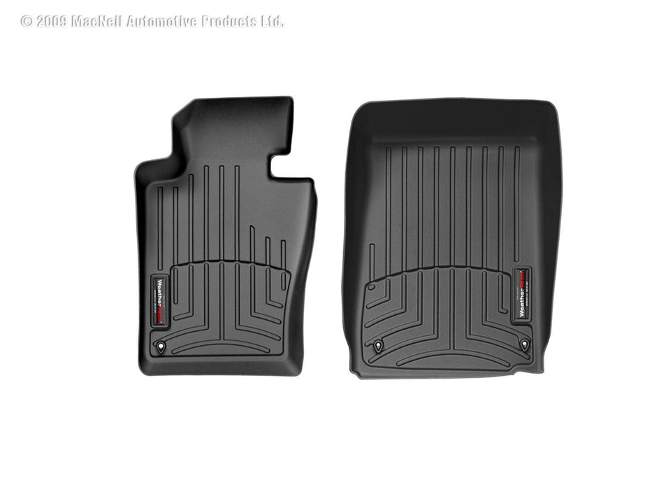 Weathertech 441271 Digitalfit Black Front Row Floor Liners - Truck Part Superstore