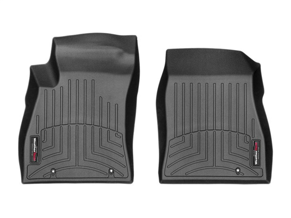 Weathertech 4412791 Digitalfit Black Front Row Floor Liners - Truck Part Superstore