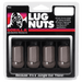 Gorilla Automotive 44127TI BULGE ALUM LUG 3/4'' 12-1.25 TI CLAM - Truck Part Superstore