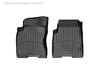 Weathertech 441351 Digitalfit Black Front Row Floor Liners - Truck Part Superstore
