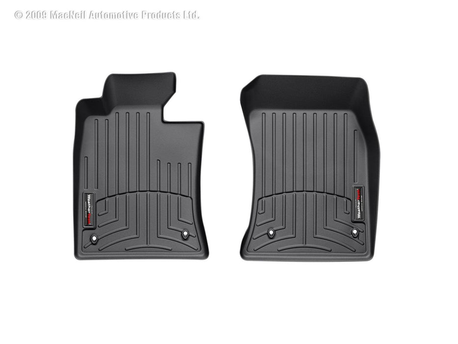 Weathertech 441361 Digitalfit Black Front Row Floor Liners - Truck Part Superstore