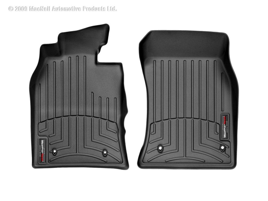 Weathertech 441371 Digitalfit Black Front Row Floor Liners - Truck Part Superstore