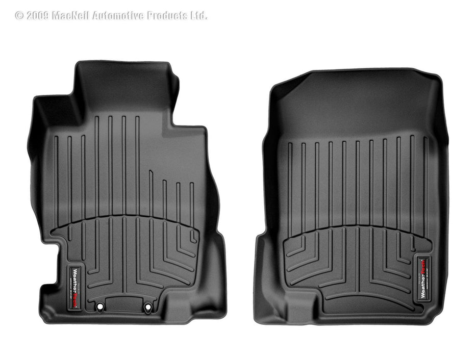 Weathertech 441501 Digitalfit Black Front Row Floor Liners - Truck Part Superstore