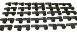 Taylor Cable 44166 Distributor Boot End; 90 deg.; Socket Style Caps; Quantity 50; Black; - Truck Part Superstore