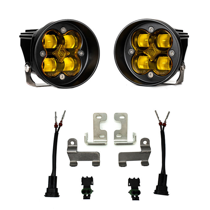 Baja Designs 447642 Toyota Tacoma Tundra 4Runner Squadron SAE AmberSpot Baja Designs - Truck Part Superstore