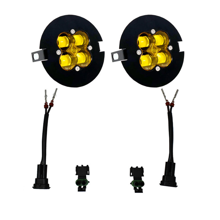 Baja Designs 447705 Ford/Toyota F-150 Tundra Tacoma SAE Fog Light Kit Amber Baja Designs - Truck Part Superstore