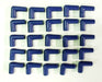 Taylor Cable 44796 Spark Plug Wire Boot; 90 deg.; Silicone; Quantity 25; Blue; - Truck Part Superstore
