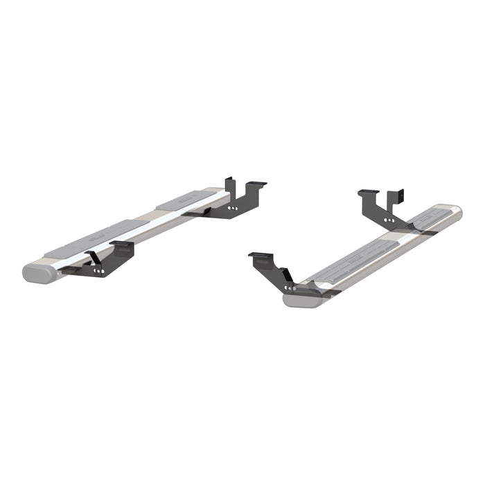 ARIES 4491 Mounting Brackets for 6" Oval Side Bars for Select Chevrolet C2500