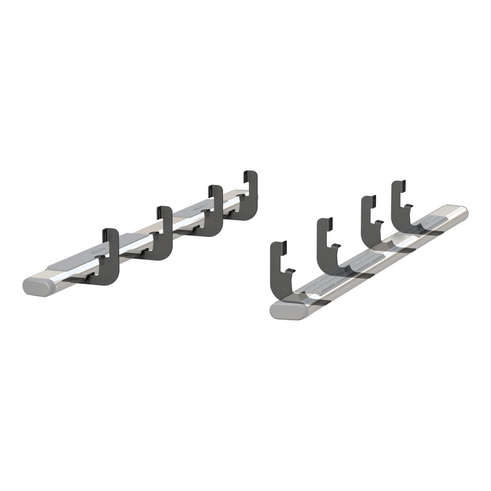 ARIES 4499 Mounting Brackets for 6" Oval Side Bars for Select Chevrolet Silverado 1500