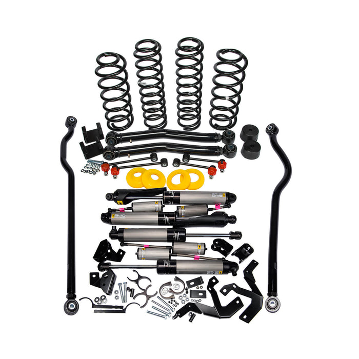 Old Man Emu OMEJL2DBP51HK Heavy Load Suspension Lift Kit with BP-51 Bypass Shocks for 2-Door Models - Truck Part Superstore