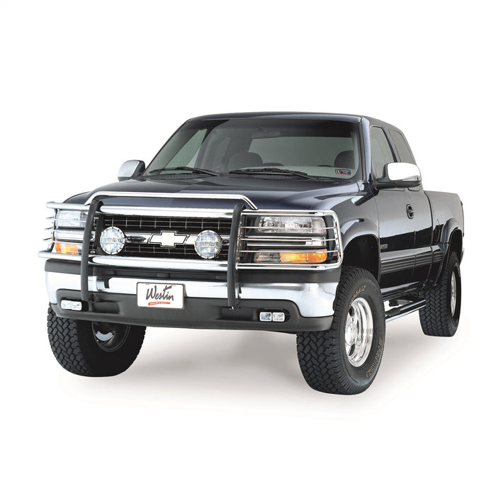Westin 45-0180 Sportsman Grille Guard; Polished Stainless Steel; - Truck Part Superstore