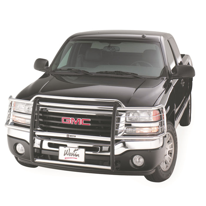 Westin 45-1220 Sportsman Grille Guard; Polished Stainless Steel; - Truck Part Superstore