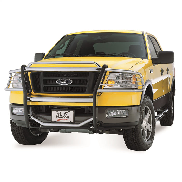 Westin 45-1390 Sportsman Grille Guard; Polished Stainless Steel; - Truck Part Superstore
