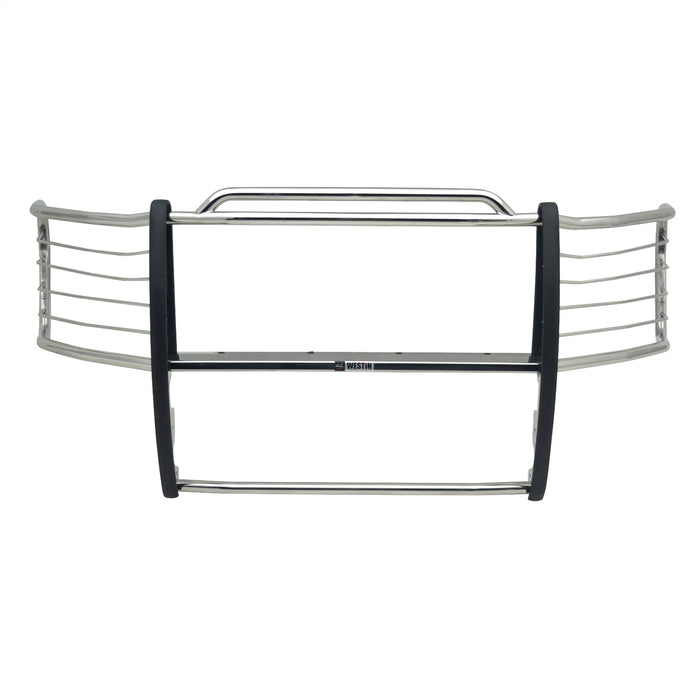 Westin 45-2370 Sportsman Grille Guard; Polished Stainless Steel; Double Hood Bar; - Truck Part Superstore