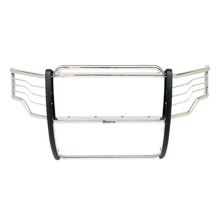 Westin 45-2500 Sportsman Grille Guard; Polished Stainless Steel; Double Hood Bar; - Truck Part Superstore