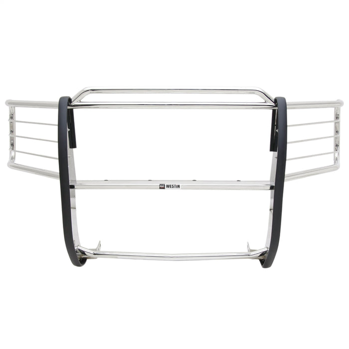 Westin 45-3680 Sportsman Grille Guard; Polished Stainless Steel; Double Hood Bar; - Truck Part Superstore