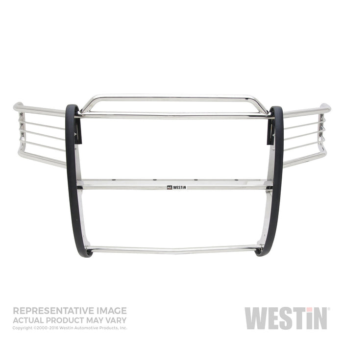 Westin 45-3810 Sportsman Grille Guard; Polished Stainless Steel; Double Hood Bar; - Truck Part Superstore