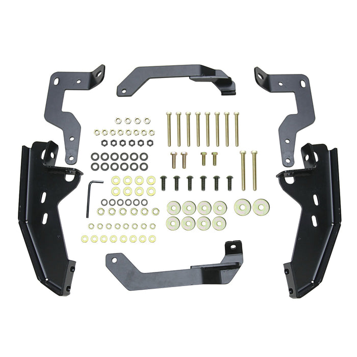 Westin 45-91600 Sportsman Winch Mount Grille Guard; Polished Stainless Steel; - Truck Part Superstore