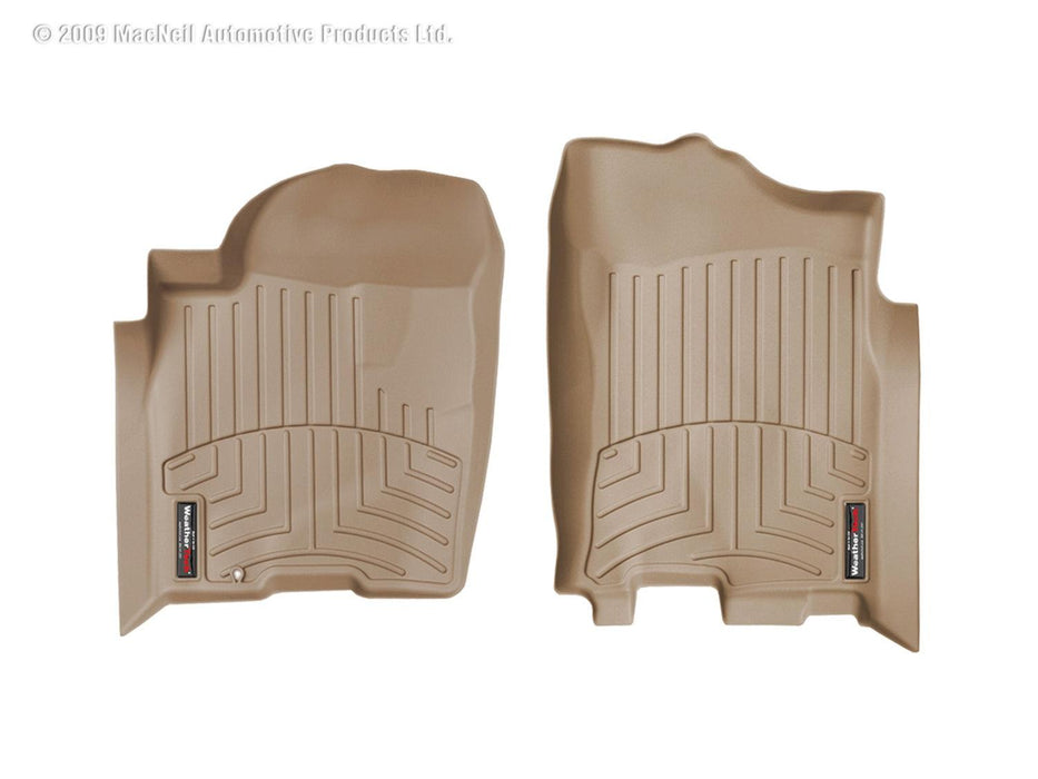 Weathertech 450191 Digitalfit Tan Front Row Floor Liners - Truck Part Superstore