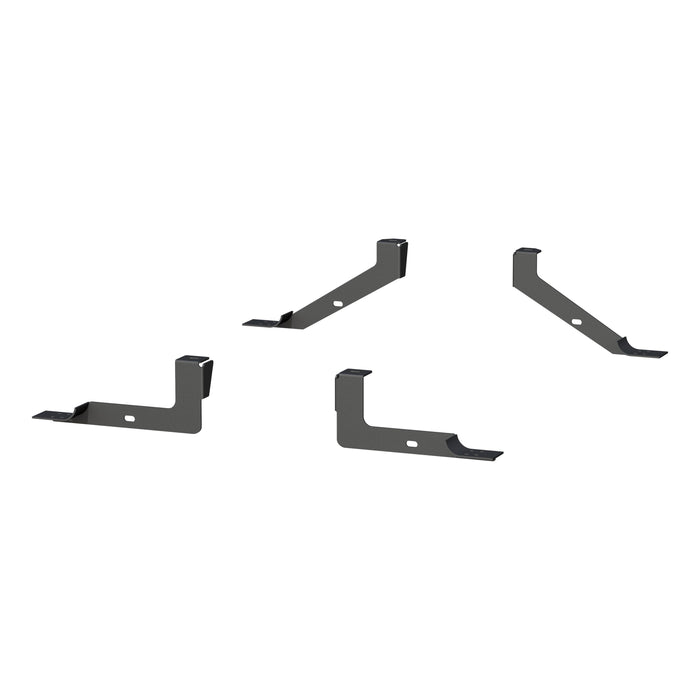 ARIES 4501 Mounting Brackets for 6" Oval Side Bars for Select Dodge Ram 1500