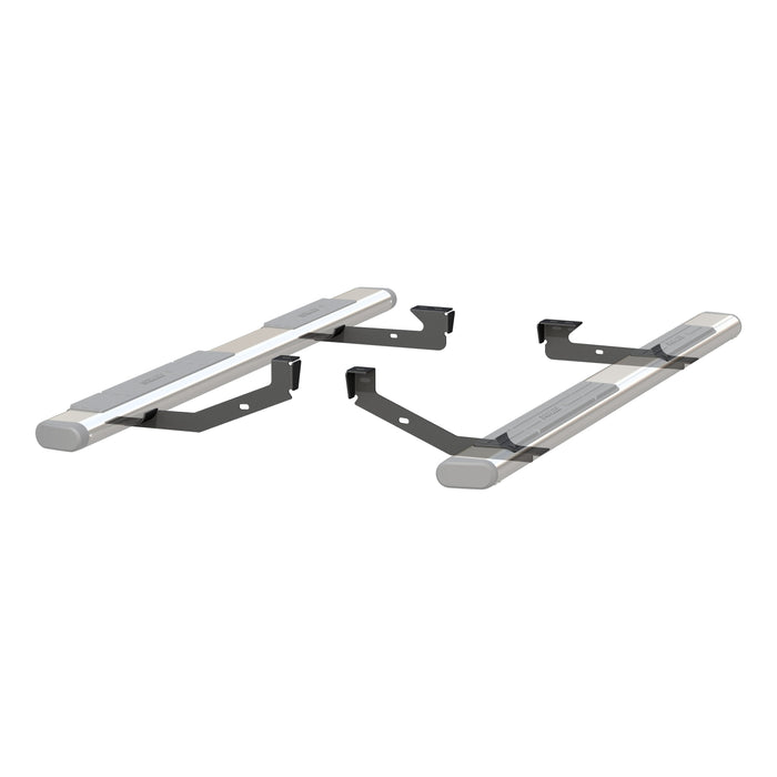 ARIES 4502 Mounting Brackets for 6" Oval Side Bars for Select Dodge Ram 1500