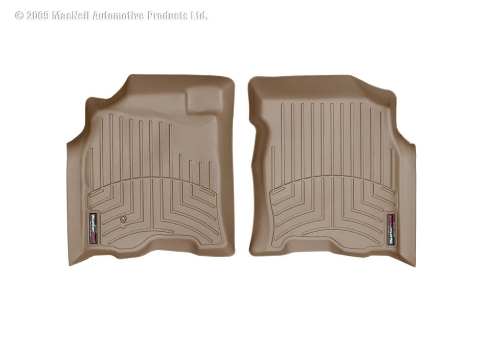 Weathertech 450301 Digitalfit Tan Front Row Floor Liners - Truck Part Superstore