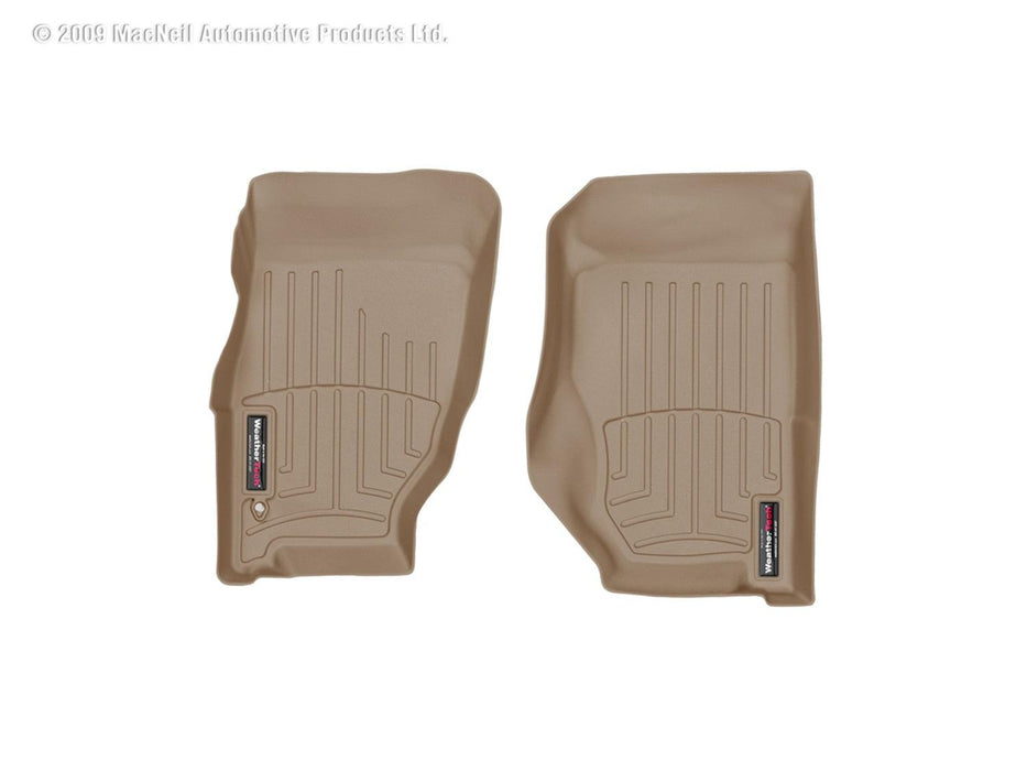 Weathertech 450321 Digitalfit Tan Front Row Floor Liners - Truck Part Superstore