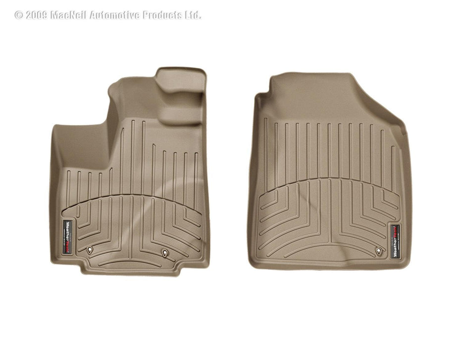 Weathertech 450411 Digitalfit Tan Front Row Floor Liners - Truck Part Superstore