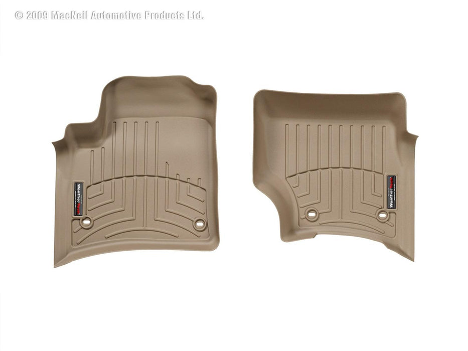 Weathertech 450451 Digitalfit Tan Front Row Floor Liners - Truck Part Superstore